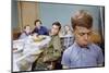 Boy Pouting Near the Dinner Table-William P. Gottlieb-Mounted Photographic Print