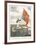 Boy Raising the Royal Standard-null-Framed Giclee Print