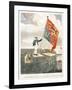 Boy Raising the Royal Standard-null-Framed Giclee Print