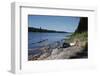 Boy Relaxing by the Delaware River-William P. Gottlieb-Framed Photographic Print