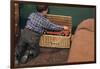 Boy Removing Fire Engine from Toy Chest-William P. Gottlieb-Framed Photographic Print