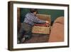 Boy Removing Fire Engine from Toy Chest-William P^ Gottlieb-Framed Photographic Print