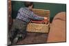 Boy Removing Fire Engine from Toy Chest-William P. Gottlieb-Mounted Photographic Print