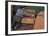 Boy Removing Fire Engine from Toy Chest-William P. Gottlieb-Framed Photographic Print