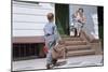 Boy Returning from School-William P. Gottlieb-Mounted Photographic Print