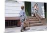 Boy Returning from School-William P. Gottlieb-Mounted Photographic Print