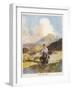 Boy Riding Motor Bike-Algernon Fovie-Framed Photographic Print