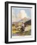 Boy Riding Motor Bike-Algernon Fovie-Framed Photographic Print