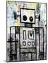 Boy Robot Color-Roseanne Jones-Mounted Giclee Print