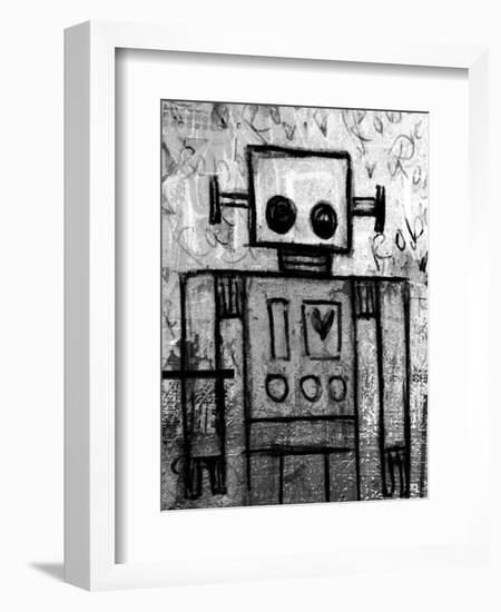 Boy Robot-Roseanne Jones-Framed Giclee Print