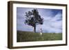 Boy Running Down Hill-William P. Gottlieb-Framed Photographic Print