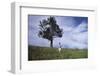 Boy Running Down Hill-William P. Gottlieb-Framed Photographic Print