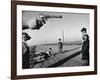 Boy's Hand Holding a Toy Six Shooter Pistol During a Game of "Cops and Robbers"-Howard Sochurek-Framed Photographic Print