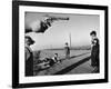 Boy's Hand Holding a Toy Six Shooter Pistol During a Game of "Cops and Robbers"-Howard Sochurek-Framed Photographic Print