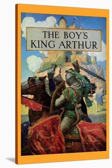 Boy's King Arthur-Newell Convers Wyeth-Stretched Canvas