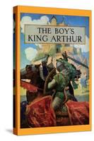 Boy's King Arthur-Newell Convers Wyeth-Stretched Canvas
