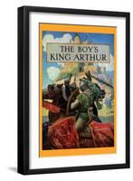 Boy's King Arthur-Newell Convers Wyeth-Framed Art Print