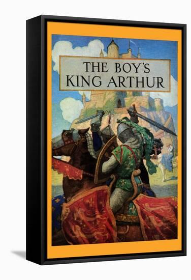 Boy's King Arthur-Newell Convers Wyeth-Framed Stretched Canvas