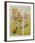 Boy Scores a Goal-Radcliffe Wilson-Framed Art Print