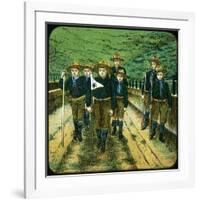 Boy Scouts, 20th Century-null-Framed Giclee Print