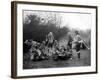 Boy Scouts Camping, 1926-null-Framed Giclee Print