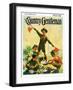 "Boy Scouts," Country Gentleman Cover, September 1, 1930-William Meade Prince-Framed Premium Giclee Print