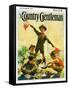 "Boy Scouts," Country Gentleman Cover, September 1, 1930-William Meade Prince-Framed Stretched Canvas