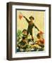 "Boy Scouts,"September 1, 1930-William Meade Prince-Framed Giclee Print