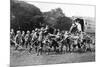 Boy Scouts with Van on Hampstead Heath, London-Reinhold Thiele-Mounted Art Print