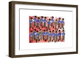 Boy Soldiers, 2005-06-Laila Shawa-Framed Giclee Print