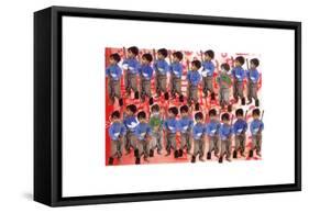 Boy Soldiers, 2005-06-Laila Shawa-Framed Stretched Canvas