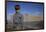 Boy Standing in Schoolyard-William P. Gottlieb-Framed Photographic Print