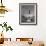 Boy Standing on Shorthorn Bull at White Horse Ranch-William C^ Shrout-Framed Photographic Print displayed on a wall