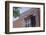 Boy Standing Outside School-William P. Gottlieb-Framed Photographic Print