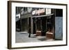 Boy Standing Outside Toyland-William P. Gottlieb-Framed Photographic Print