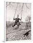 Boy Swinging-Philip Gendreau-Framed Photographic Print