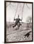 Boy Swinging-Philip Gendreau-Framed Photographic Print