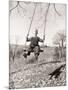 Boy Swinging-Philip Gendreau-Mounted Photographic Print