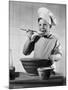 Boy Tasting His Cooking-Philip Gendreau-Mounted Photographic Print