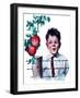 "Boy Tempted by Apples,"October 4, 1924-Clarence William Anderson-Framed Giclee Print