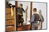 Boy Trying on Cowboy Duds-William P. Gottlieb-Mounted Photographic Print