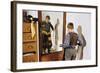 Boy Trying on Cowboy Duds-William P. Gottlieb-Framed Photographic Print