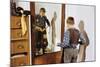 Boy Trying on Cowboy Duds-William P. Gottlieb-Mounted Photographic Print