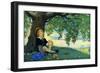 Boy under an Apple Tree-Jesse Willcox Smith-Framed Art Print