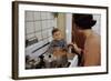 Boy Waiting for a Hot Dog-William P. Gottlieb-Framed Photographic Print