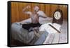 Boy Waking Up-William P^ Gottlieb-Framed Stretched Canvas