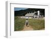 Boy Walking Towards a Barn-William P. Gottlieb-Framed Premium Photographic Print