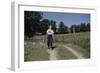 Boy Walking with Fishing Pole-William P. Gottlieb-Framed Photographic Print