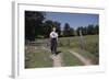 Boy Walking with Fishing Pole-William P. Gottlieb-Framed Photographic Print