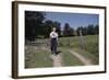 Boy Walking with Fishing Pole-William P. Gottlieb-Framed Photographic Print